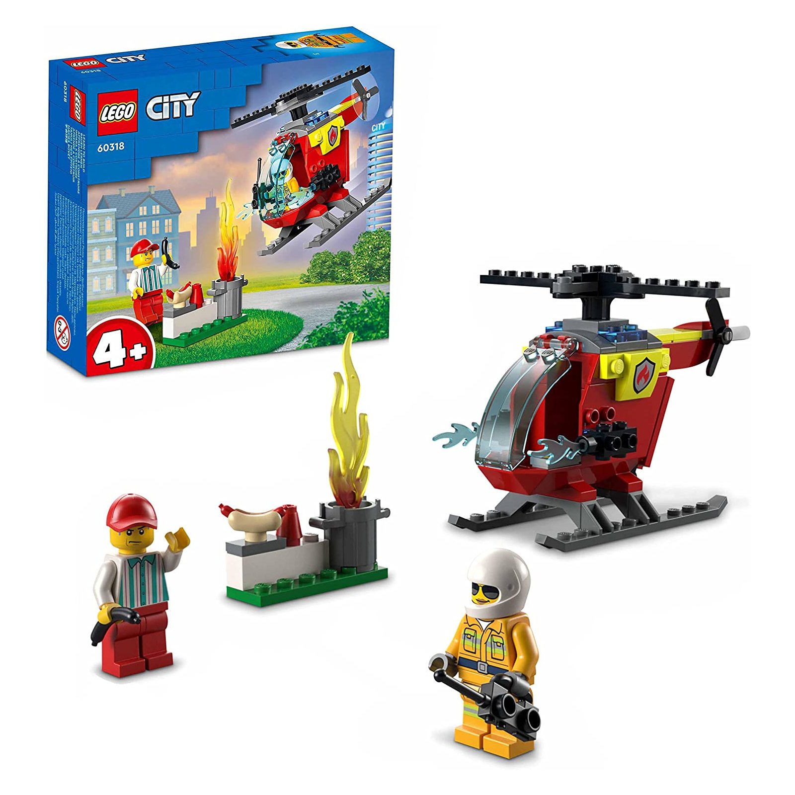 LEGO - City - 60318 Feuerwehrhubschrauber
